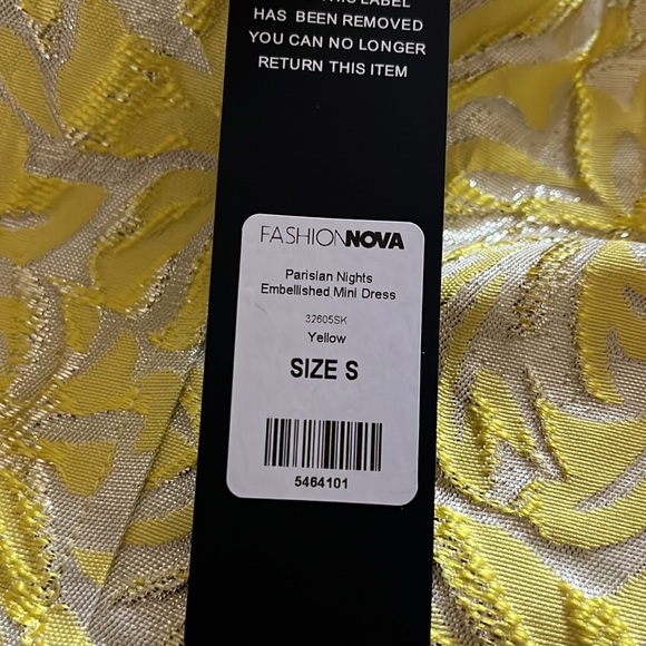 Brand new, yellow fashion, nova dress👗 - Picture 5 of 5